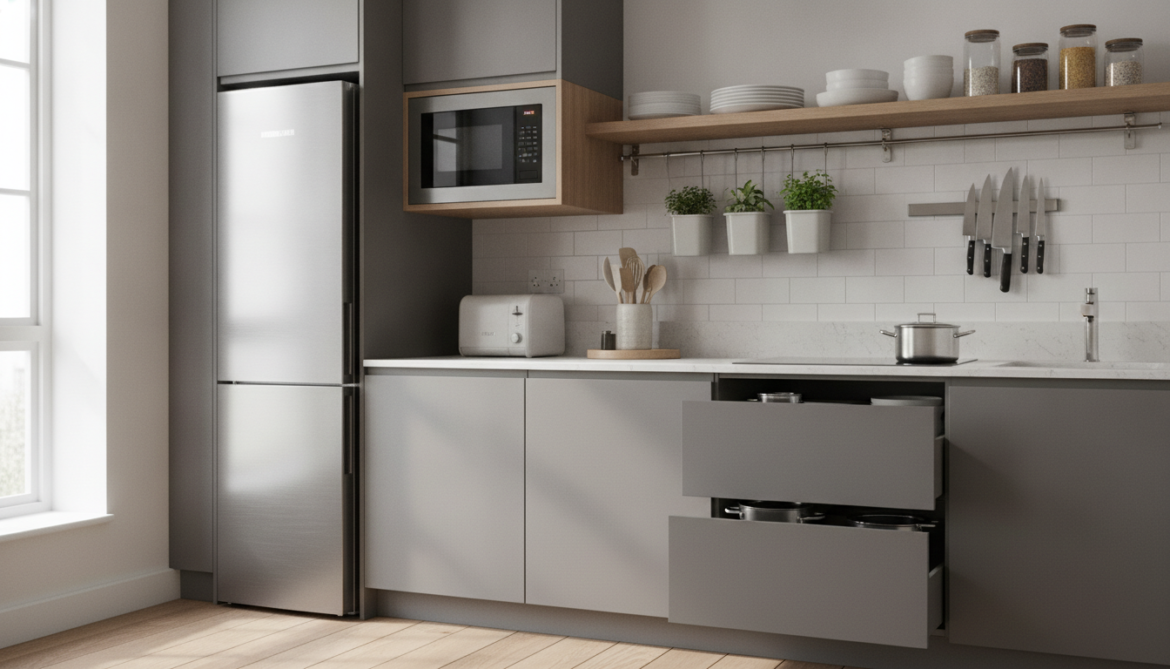 Cuisine petite surface : organiser électroménager et ustensiles sans saturer