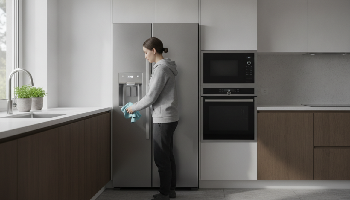 Nettoyer l’électroménager en inox ou noir sans traces : méthode simple