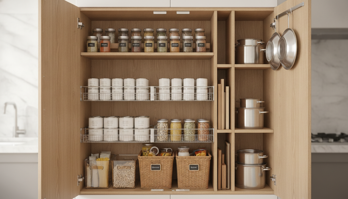 découvrez comment optimiser votre rangement de placard cuisine en organisant efficacement les zones utiles pour un espace de travail fonctionnel et agréable.