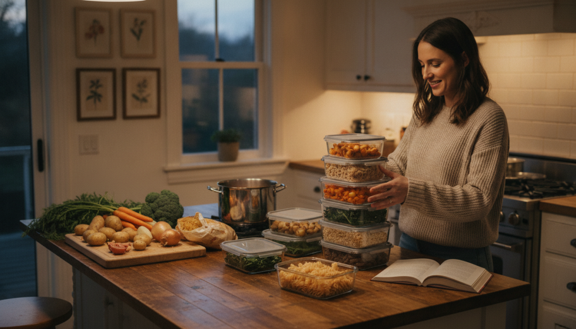 Recette batch cooking famille pas chère : menus simples et économiques