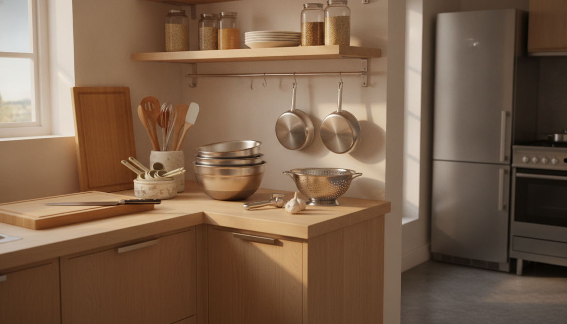 Ustensiles de cuisine indispensables : la liste réaliste pour cuisiner tous les jours